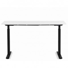 Desk Office Smart Black White 120x60cm